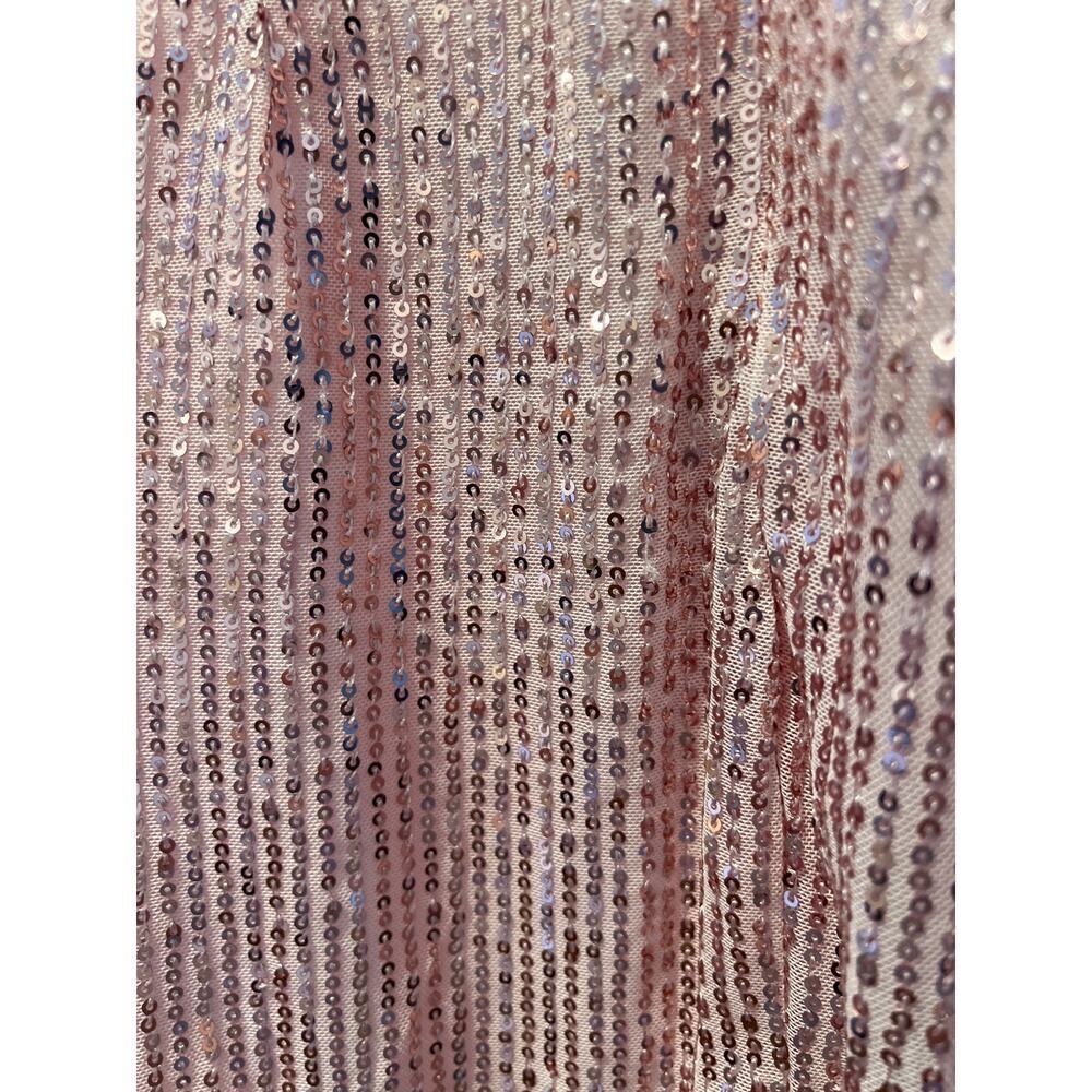 NWT Bella Barnett Sequin Tulip Hem Sleeveless Mini Dress Size Small - Picture 7 of 7